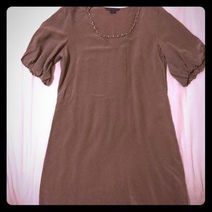 100% silk Armani Exchange dress Chanel chain